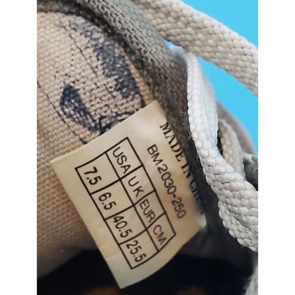 Mens 7.5 Columbia Four Fish Canvas Sneakers BM2030-250 Green - Picture 12 of 12